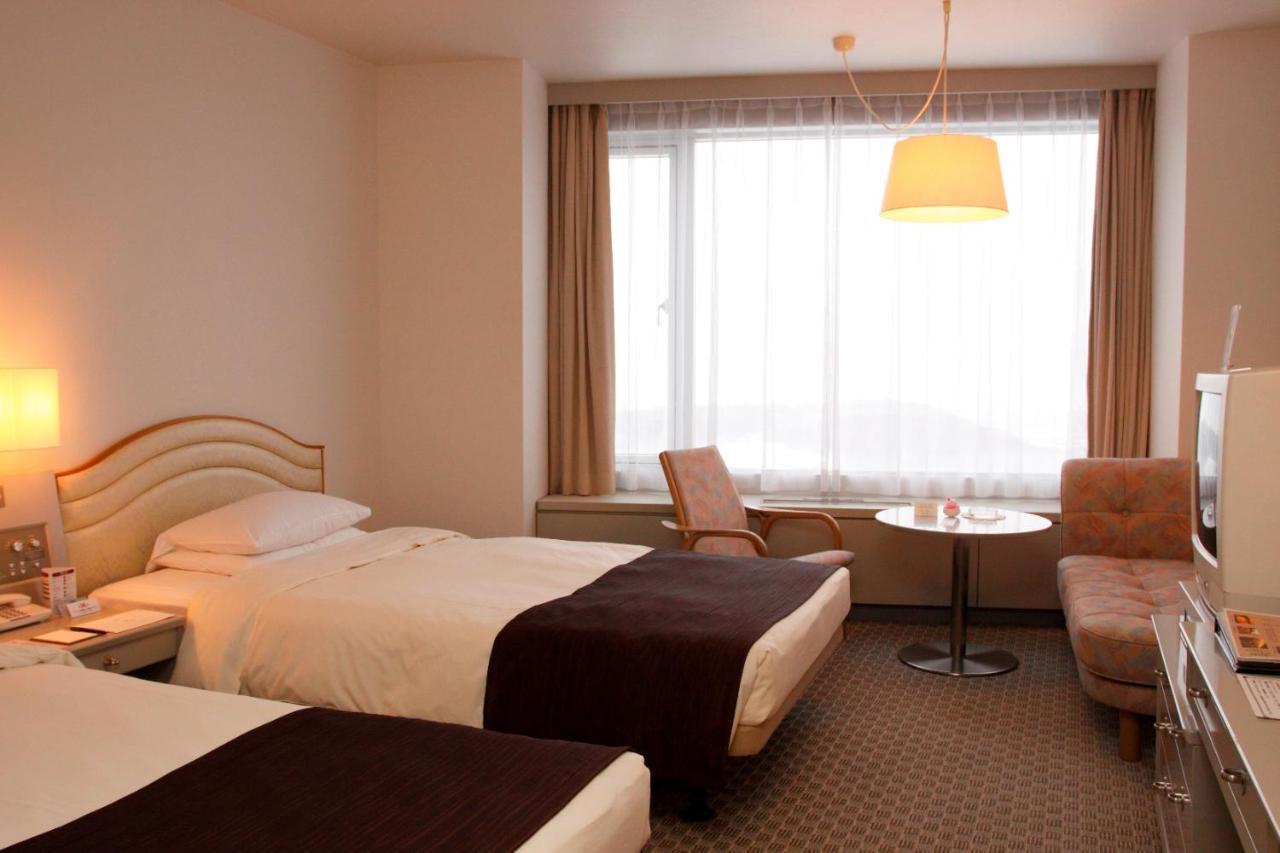 Shin Furano Prince Hotel Exterior foto A room at the hotel